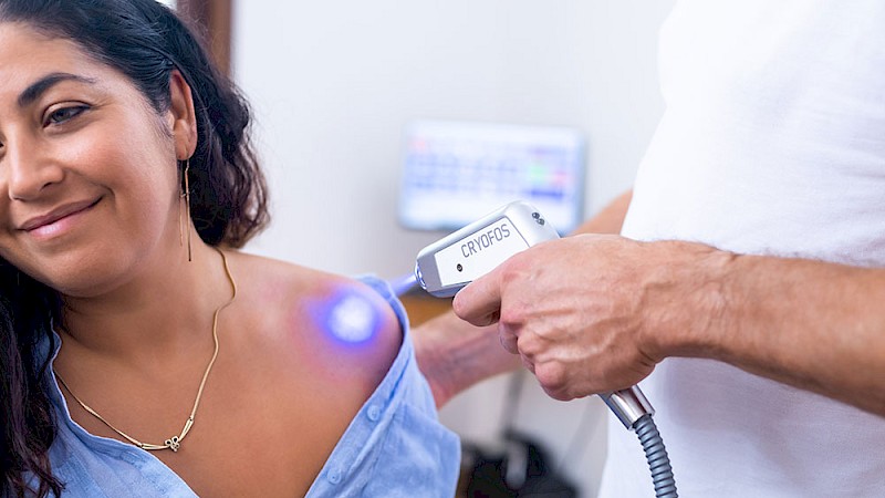 Cryofos-Therapie in der Praxis OPPK Dr. Klein